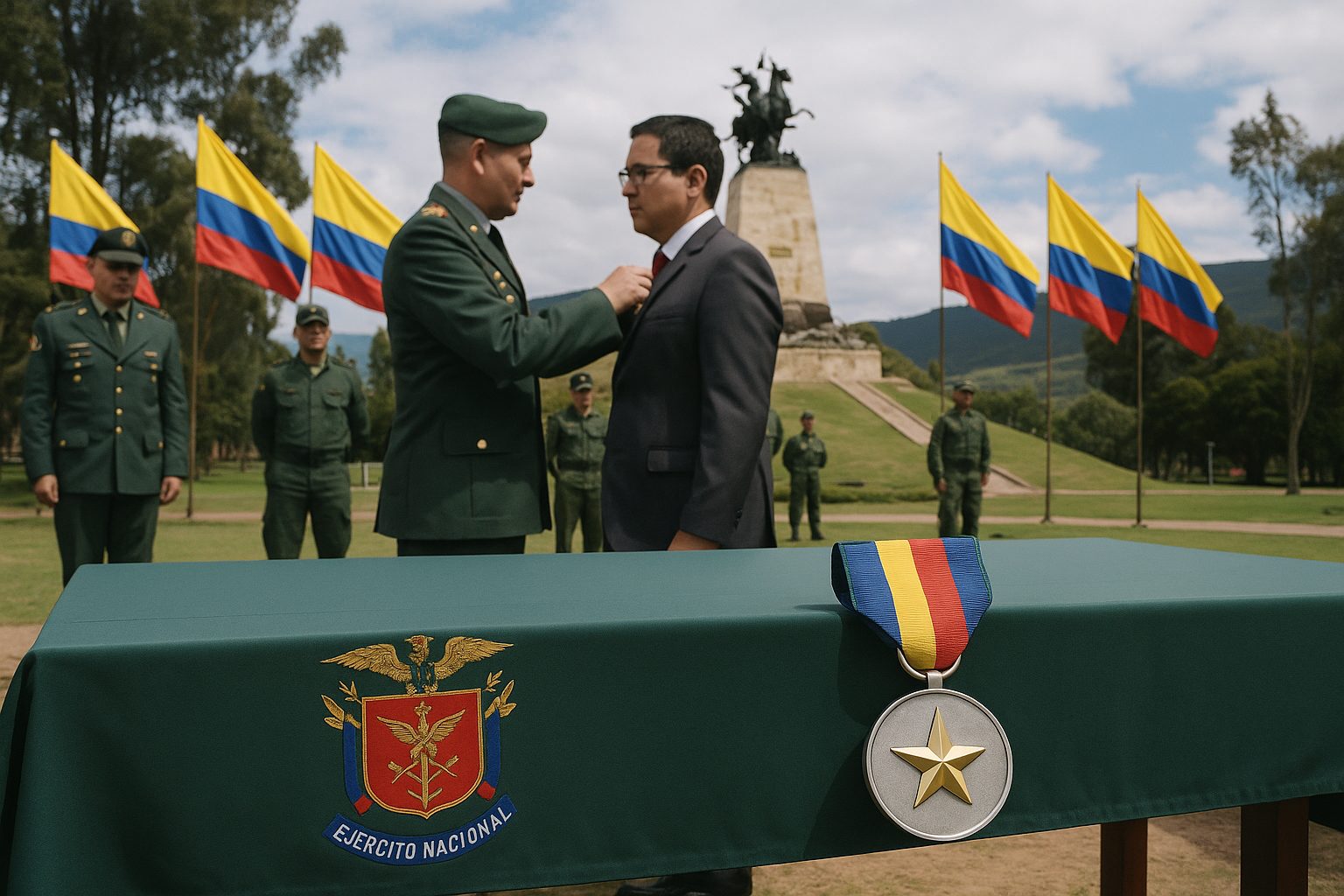 Ejército Nacional reconoce a madre boyacense con medalla