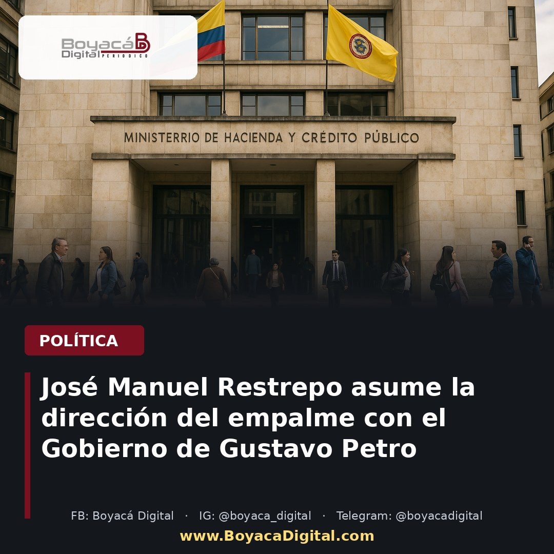 José Manuel Restrepo asume la dirección del empalme con el Gobierno de Gustavo Petro