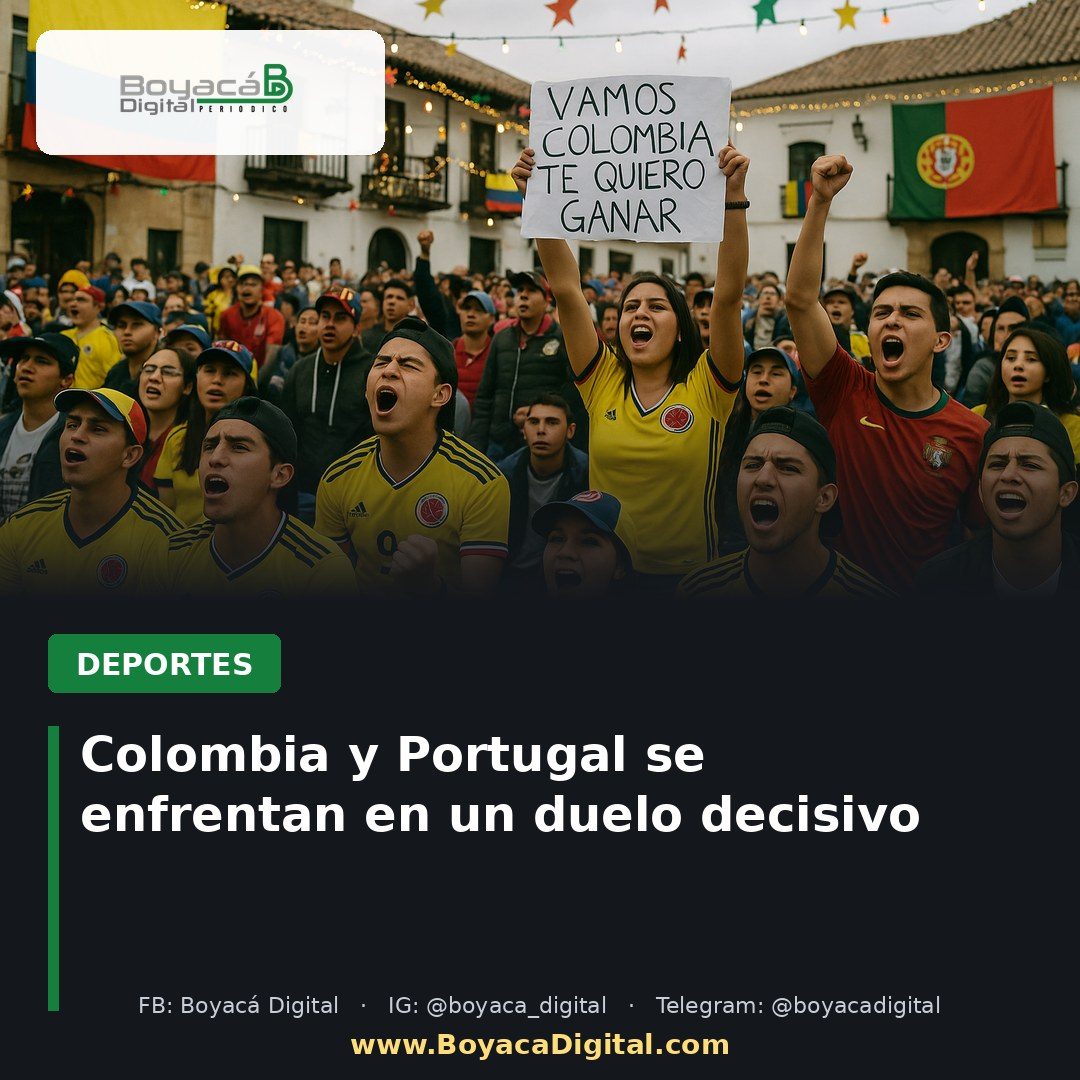 Colombia y Portugal se enfrentan en un duelo decisivo