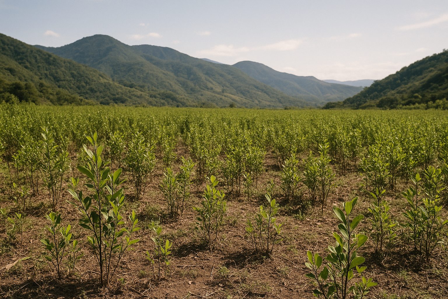 Aumento del 3,5% en cultivos de coca en Colombia, según la ONU