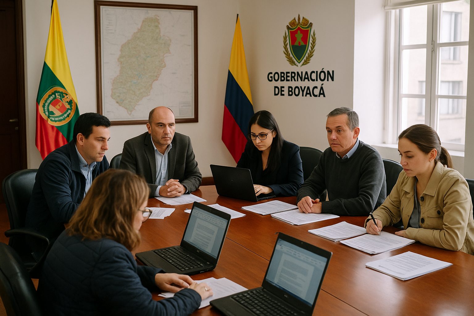 Carlos Amaya refuerza su equipo de Gobierno en Boyacá