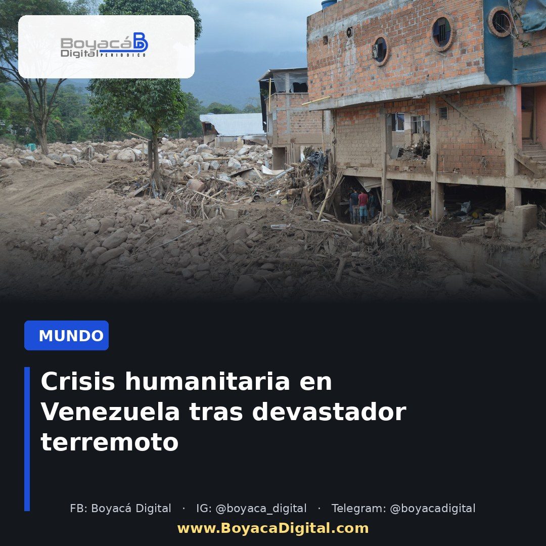 Crisis humanitaria en Venezuela tras devastador terremoto