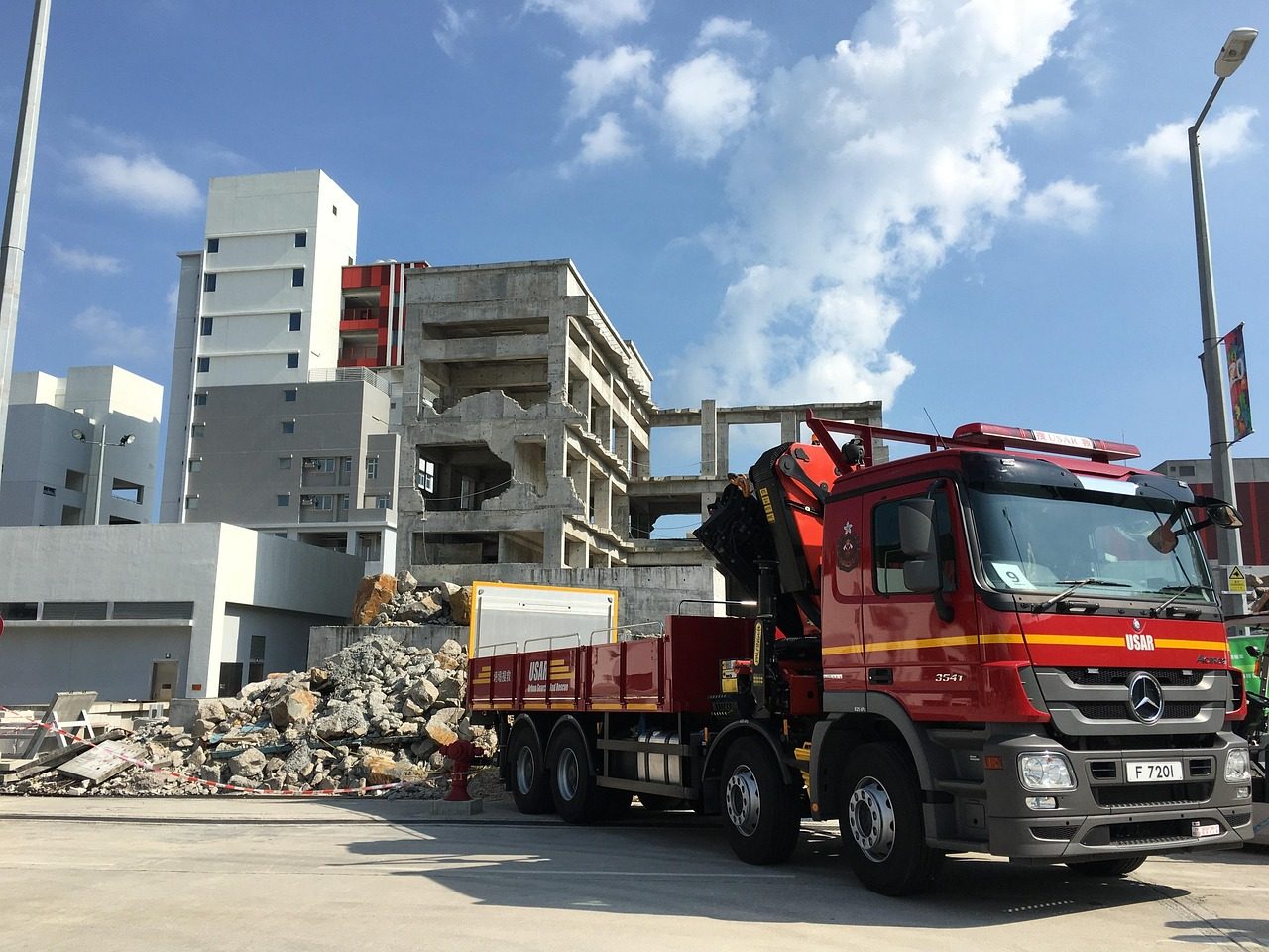 Colapso de estructura en construcción genera emergencia en Tunja