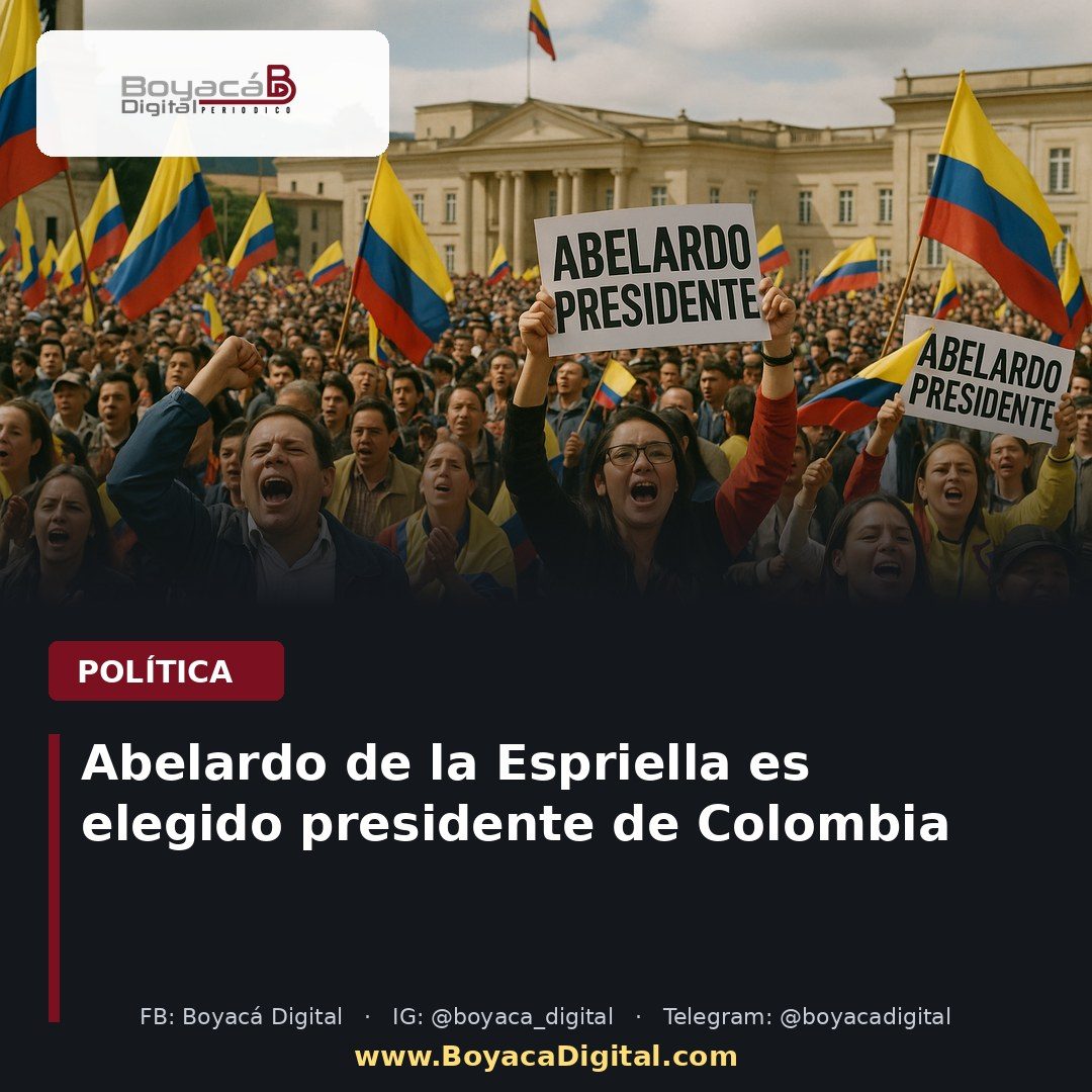 Denuncia sobre elección de Abelardo de la Espriella como presidente
