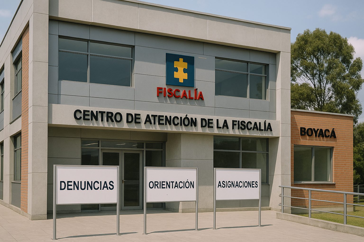 Inauguran nuevos Centros de Atención de la Fiscalía en Boyacá